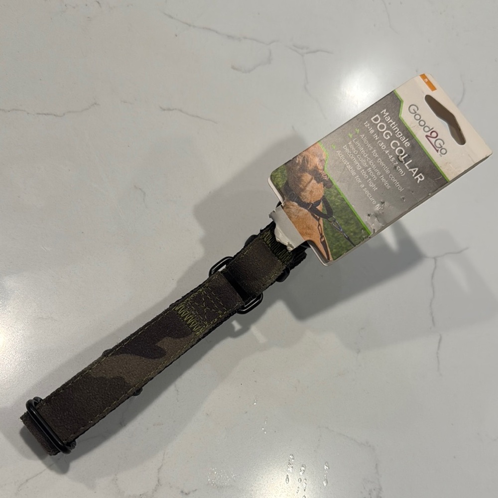 Camo martingale Dog Collar